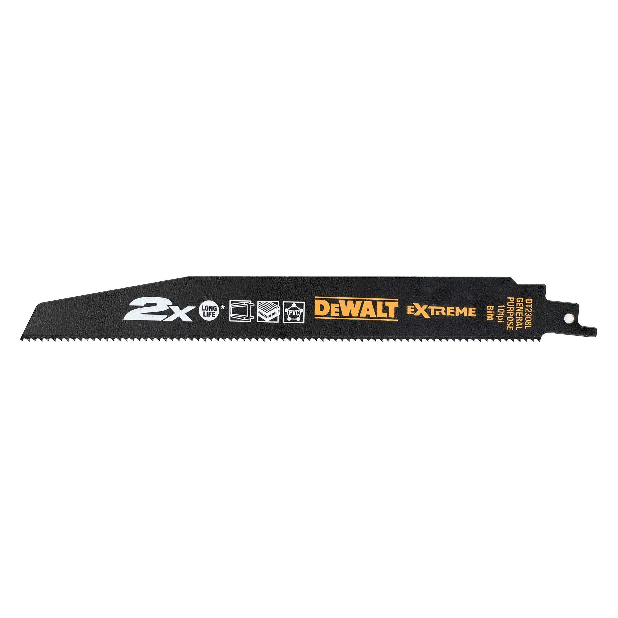DeWalt Säbelsägeblatt BIM Multi 228mm 5 Stück (DT2308L-QZ)