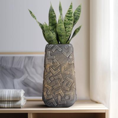 Sagebrook Home Bebir Shapes Ceramic Vase
