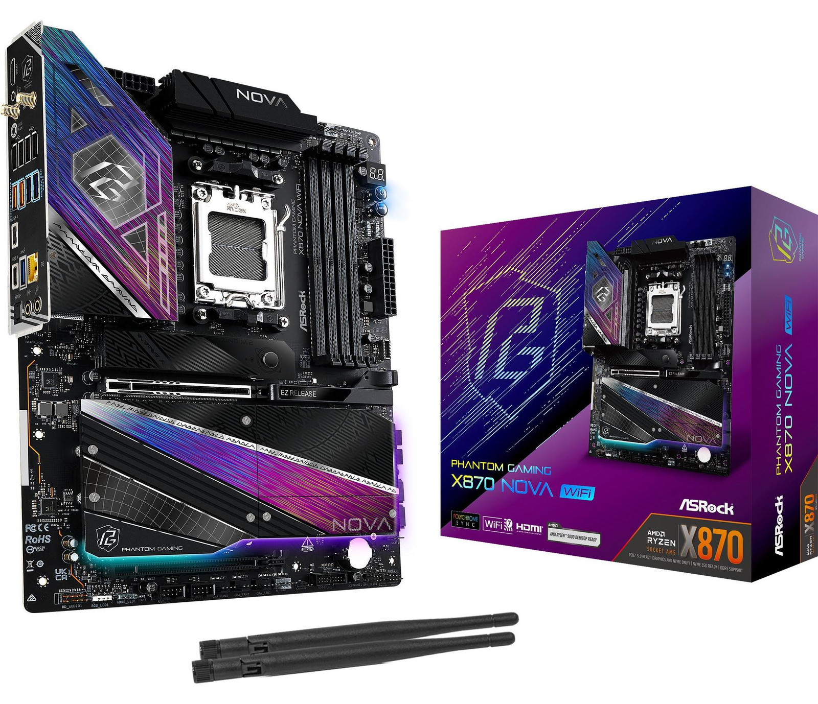 ASRock X870 NOVA WIFI Motherboard