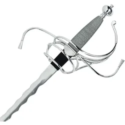 Rapier Flammenklinge 17. Jahrhundert