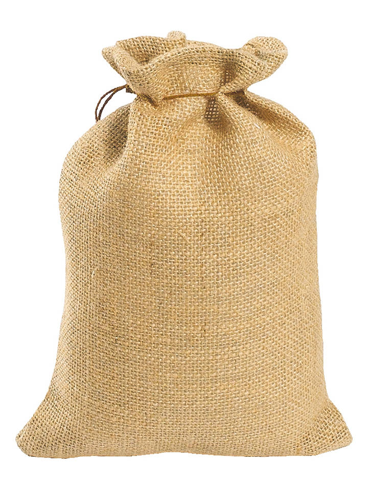 folia PAPER Jutesack in Natur - (L)25 x (B)17 cm - onesize