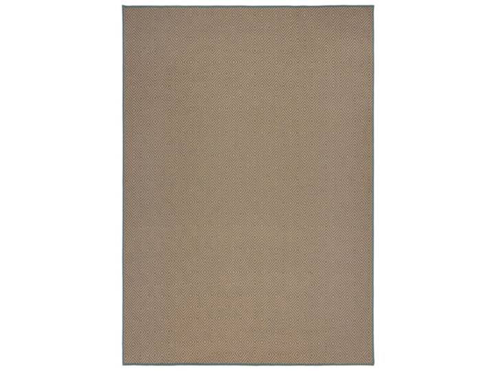 Tapis de salon en jute bleu 120x170 cm