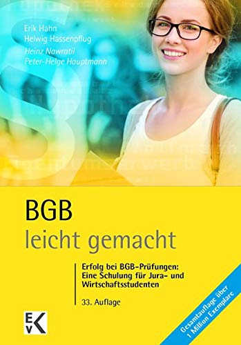 Heinz Nawratil - BGB - leicht gemacht: Erfolg bei BGB-Prüfungen: Eine Schulung für Jura- und Wirtschaftsstudenten - Preis vom 30.09.2026 09:01:18 h