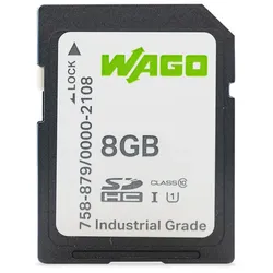 Wago 758-879/000-2108 Speicherkarte SD,pSLC-NAND,8 GB 7588790002108