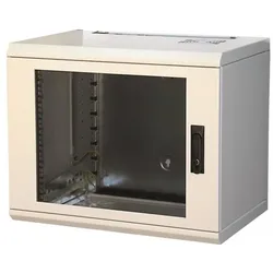 Schweitzer EasyFix - Gehäuse - geeignet für Wandmontage - Hellgrau, RAL 7035 - 6U - 48.3 cm (6 HE, 19 Zoll Rack), Serverschrank, Grau