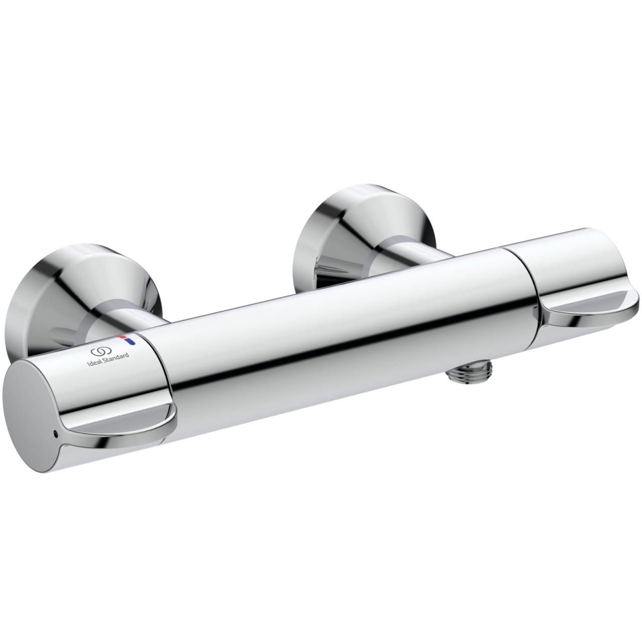 Ideal Standard Brausethermostat AP CERAPLUS 2, gesamte Ausld. 115-133mm, Chrom, A6871AA A6871AA