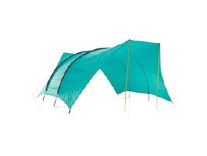 GRAND CANYON Auvent « Tahuta Shelter 5 », 600 x 500 cm (Herbe bleue)