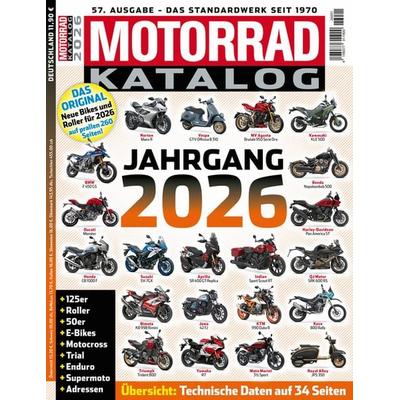 MOTORRAD Katalog 2026, Taschenbuch von , Motorbuch Verlag, 978-3-613-32236-3