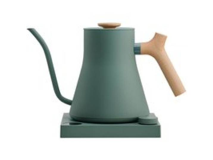 Bouilloire - FELLOW - Stagg EKG Pro - Acier inoxydable - 0 9 L - Vert et marron