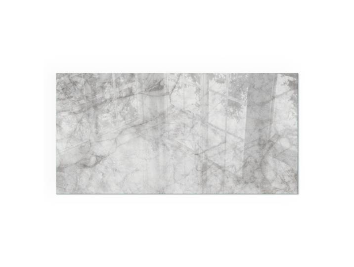KAMINBODENPLATTE 100x50 cm - Marmorstrukturmuster