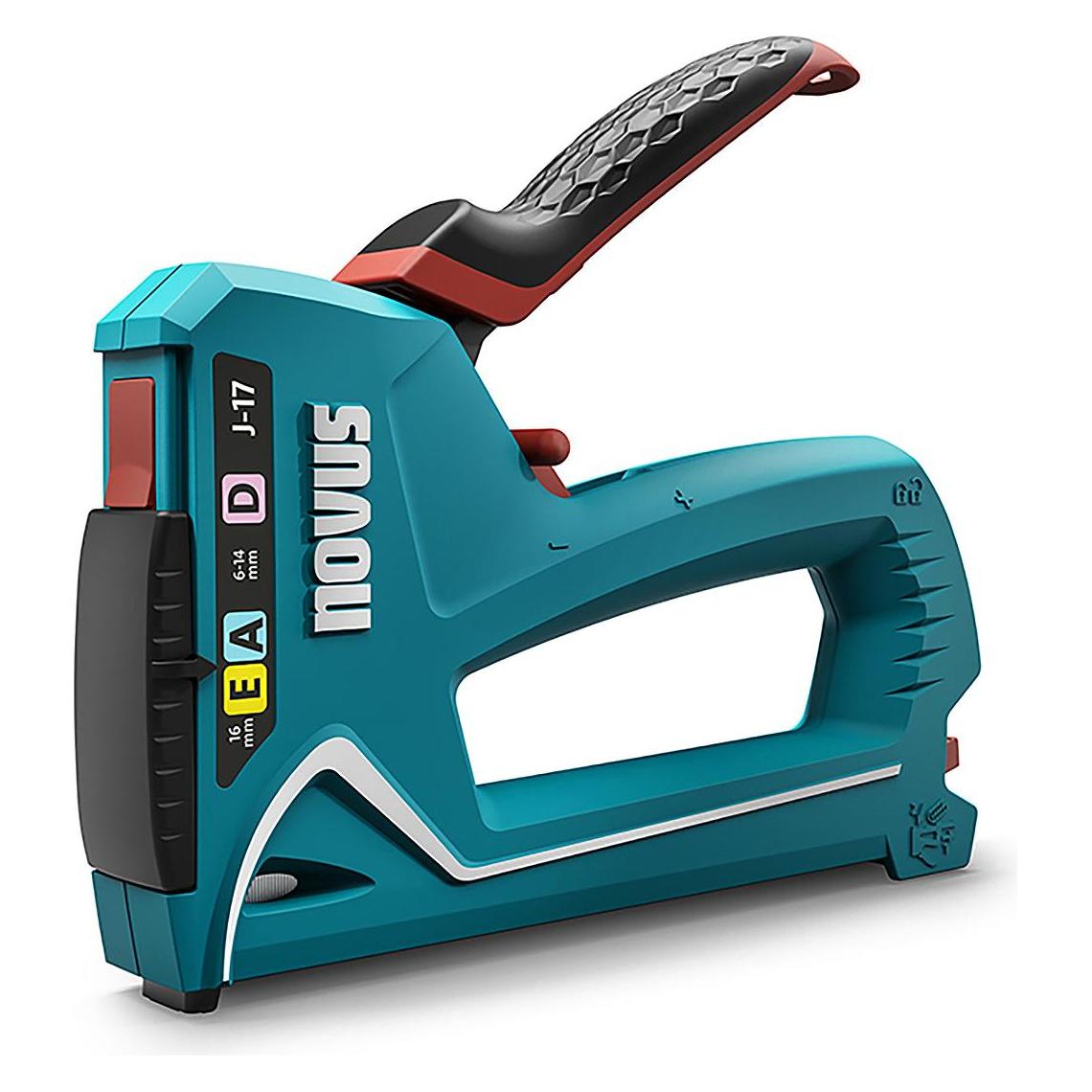 Novus J-17 030-0474 Handtacker Klammerntyp Typ 53, Typ 53F Klammernlänge 6 - 14mm (030-0474)