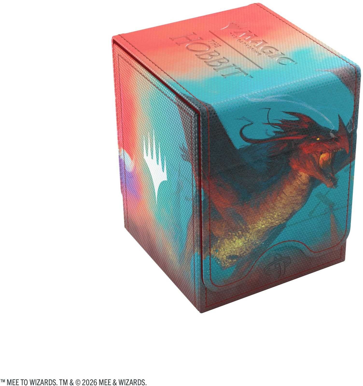 Gamegenic Magic: The Gathering The Hobbit Squire 80+ XL Deck Box – The Arkenstone / Smaug, Worm of Dread, Official Magic: The Gathering Accessory,