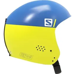 SALOMON Kinder Helm S RACE FIS INJECTED JR YEL BL, Größe 55/56 in Blau Blau