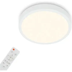 Briloner, Deckenleuchte, CCT LED Aufbauleuchte, weiss, 1xLED/18W (2000 lm)