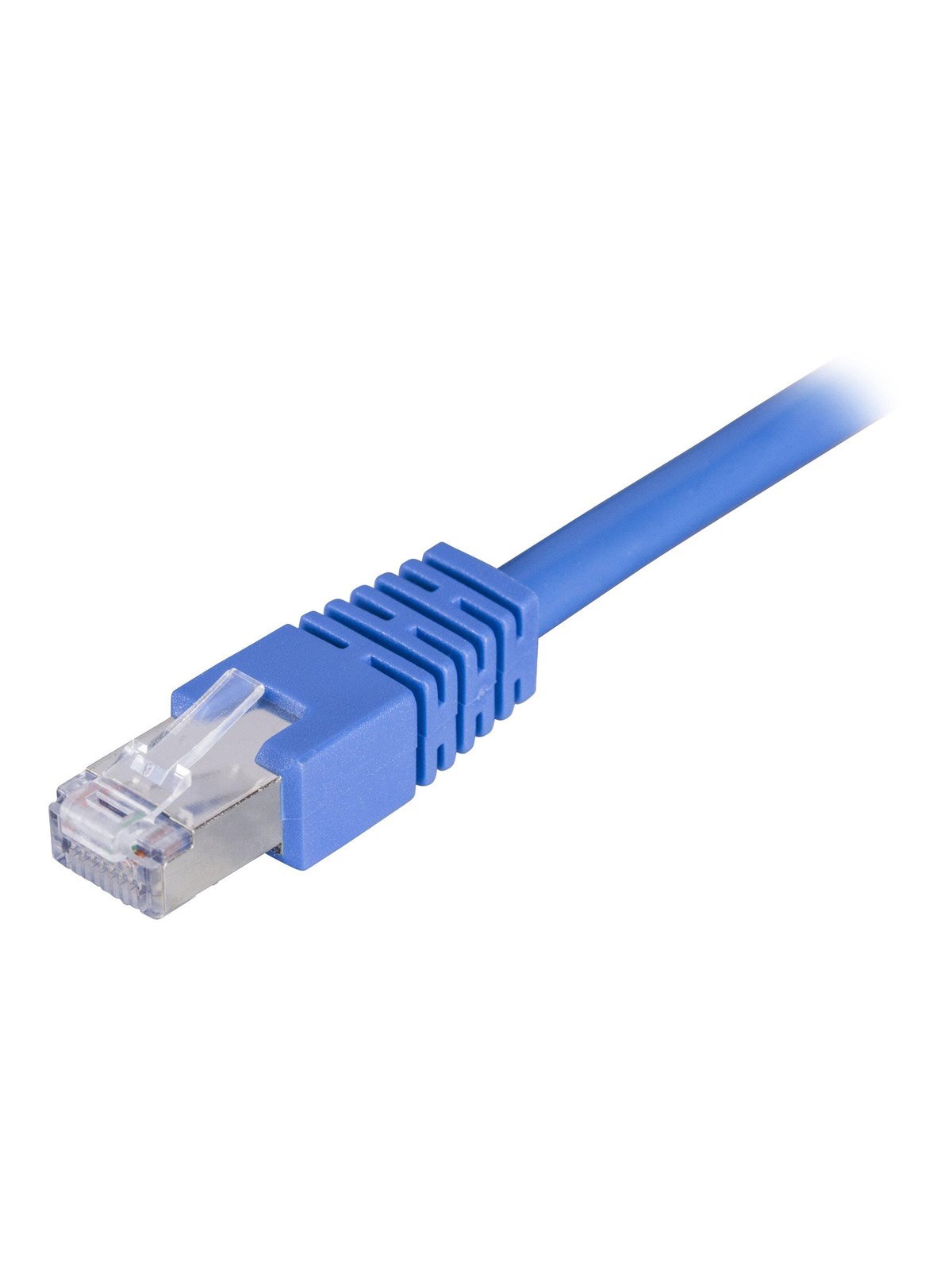 Deltaco STP-603B - patch cable - 30 cm - blue - Blau - 0.3m