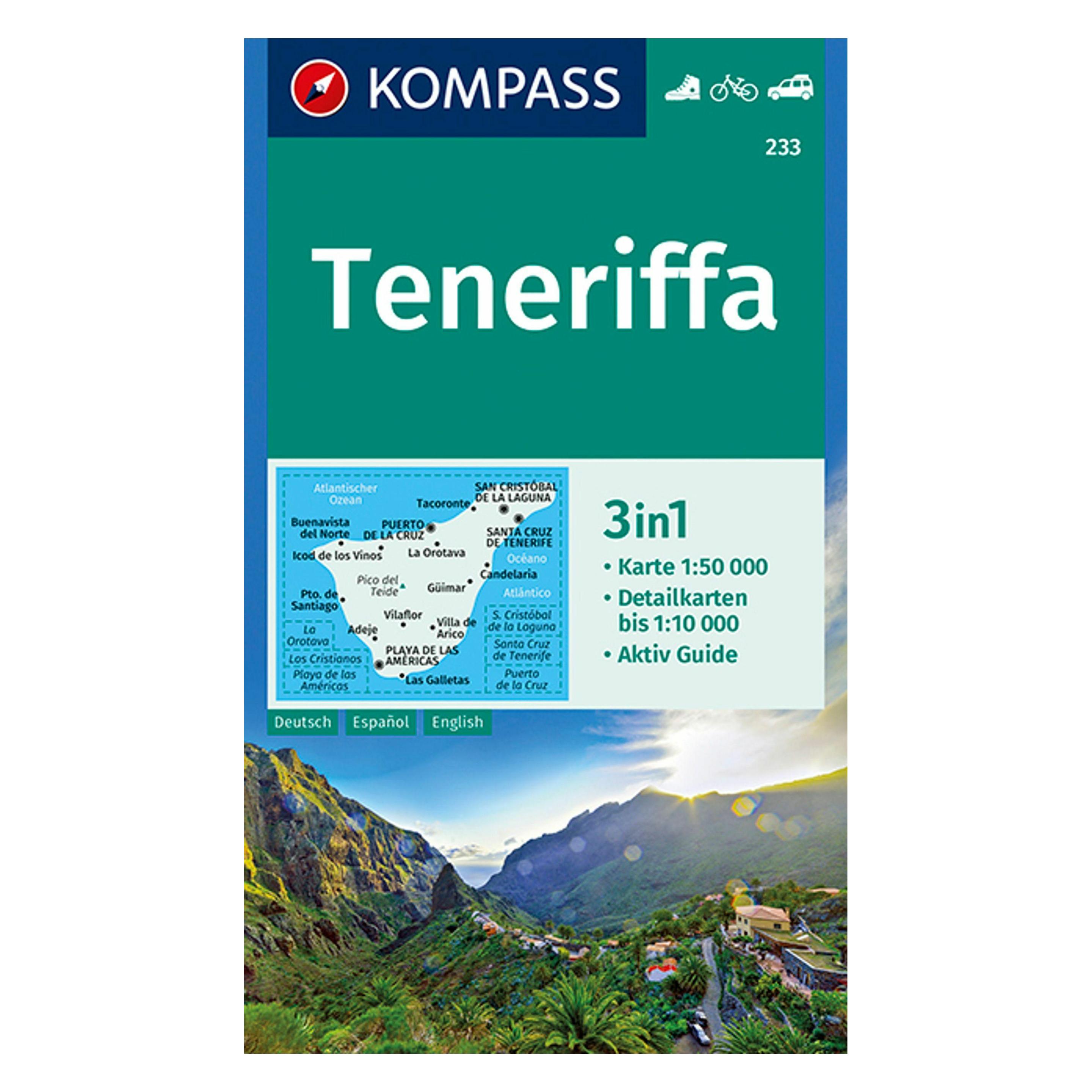 Kompass Karten Kompass Karte Teneriffa (35229156)
