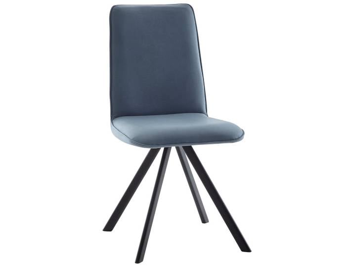 Cantus Stuhl, Schwarz, Hellblau, Metall, Uni, 47x92x60 cm, Esszimmer, Stühle, Esszimmerstühle