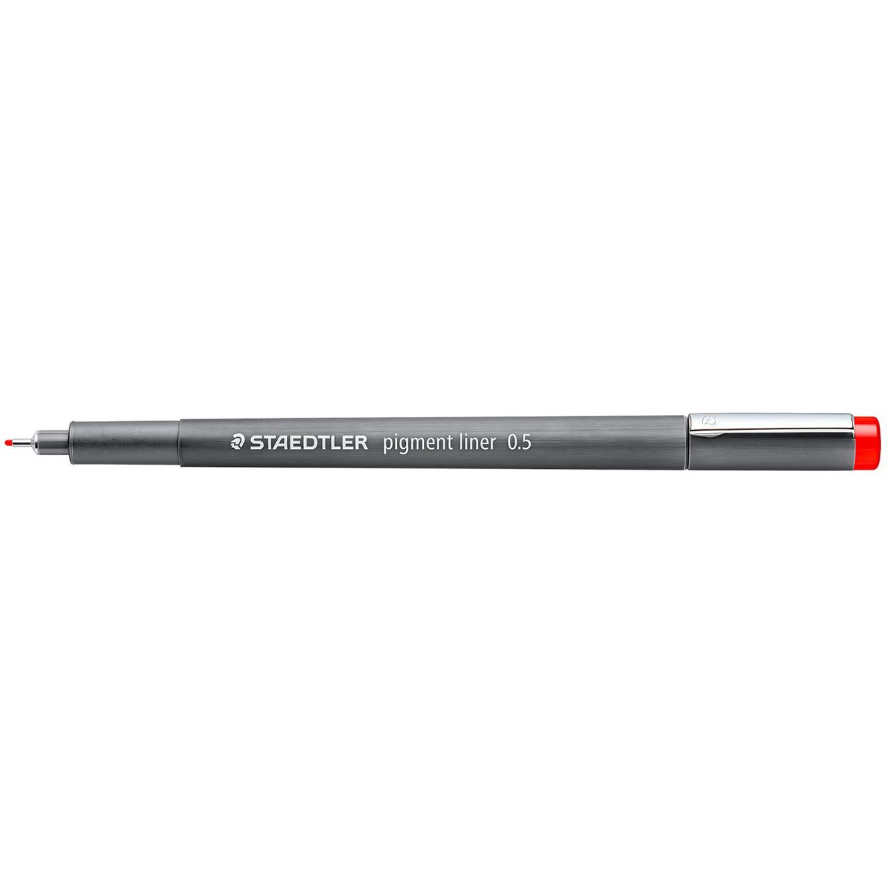 STAEDTLER pigment liner 0,5mm rot