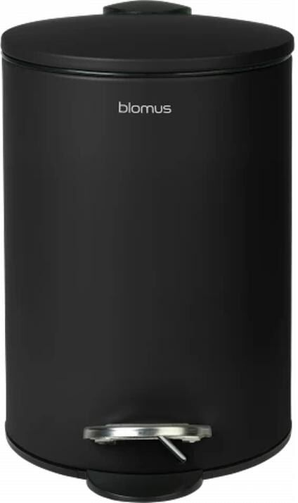 Mülleimer BLOMUS "Tubo 3 l", schwarz, Mülleimer, Mülleimer schwarz Einheitsgröße
