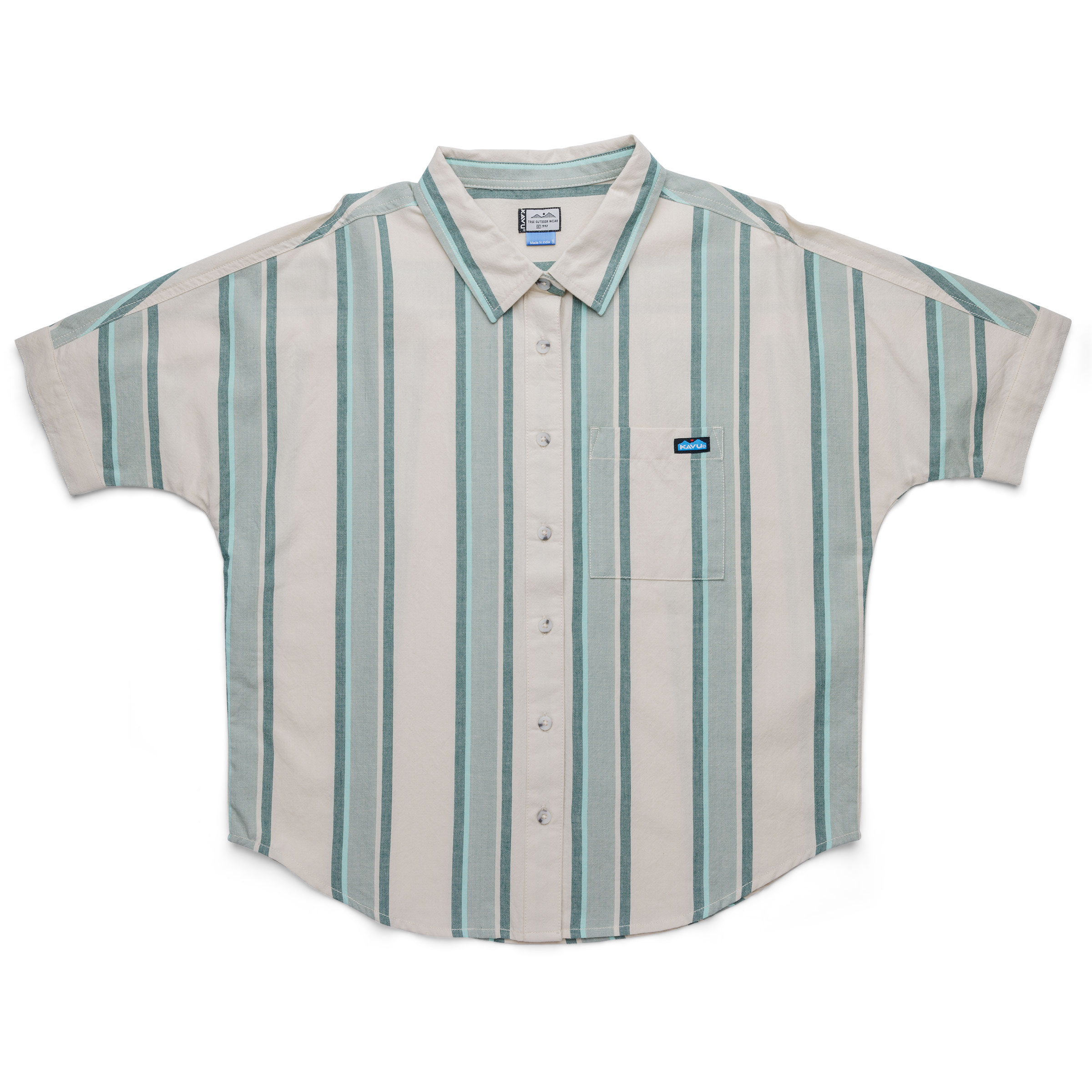 Kavu Fairhope Damen Blusen blau Größe L Lifestyle Widerstandsfähig