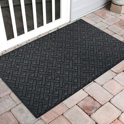 Bungalow Dba Matterly Lattice Estates Doormat 60 x 36, 60 x 36, Charcoal