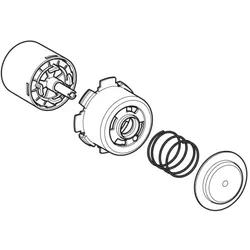 Geberit Faltenbalg d50 240794001 zu pneumatischem Drücker