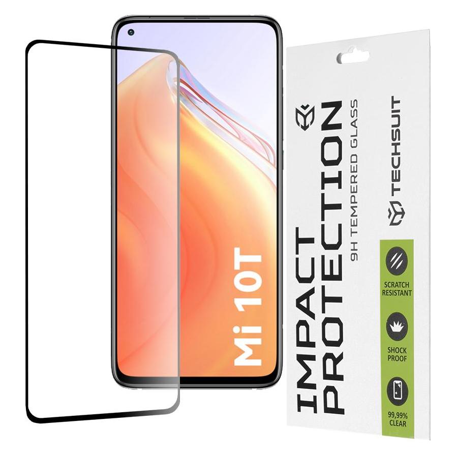 Techsuit - 111D Full Cover / Full Glue Glass - Xiaomi Mi 10T 5G / Mi 10T Pro 5G - Black (Xiaomi Mi 10T 5G, Xiaomi Mi 10T Pro 5G) (56338213)