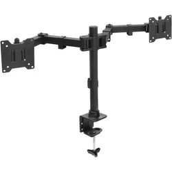 ACT Monitor Desk Mount, 2 screens up to 32ö and 12 kg (Tisch, 32", 12 kg), Monitor Halterung, Schwarz