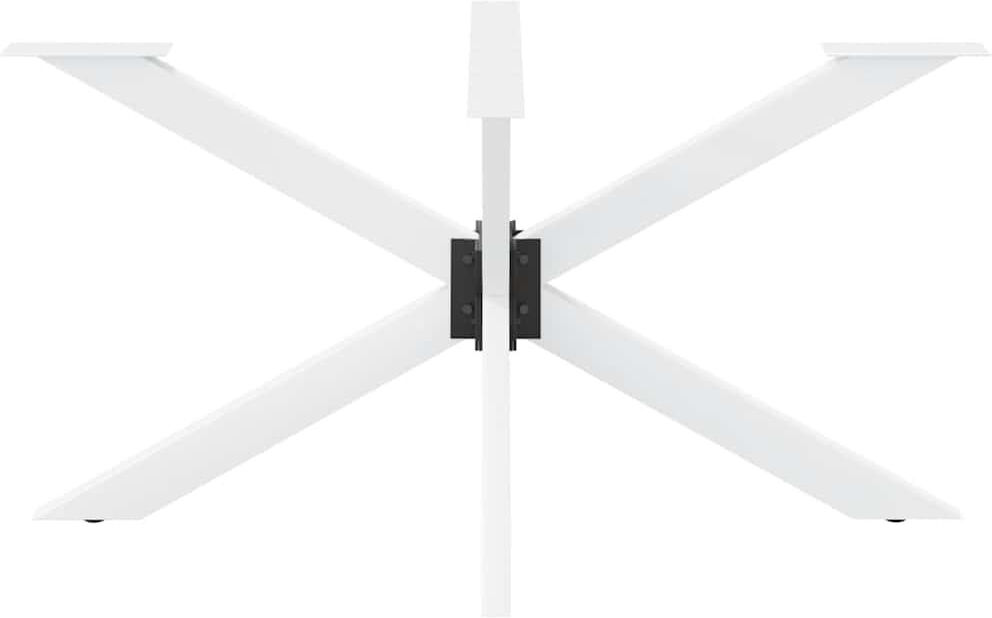George Oliver Table Leg White 73cm H x 150cm W x 78cm D