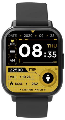 Denver SWC-176 Black Smartwatch Schwarz