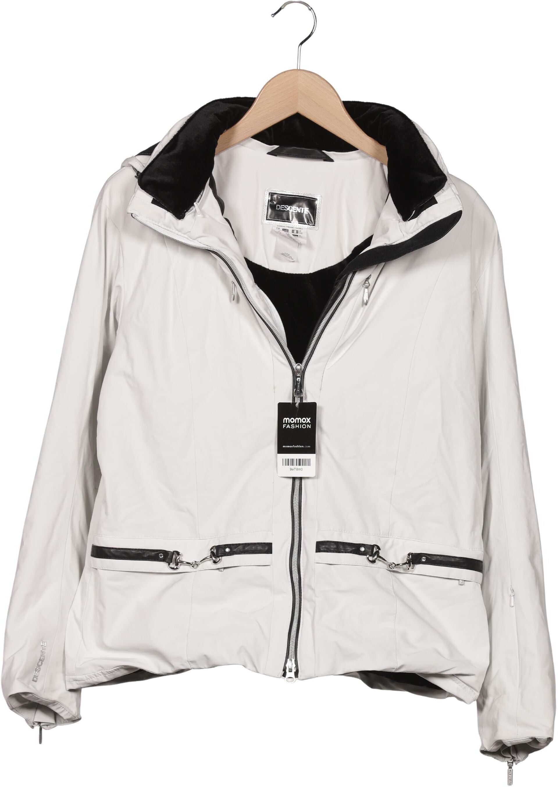 Descente Allterrain Damen Jacke, Weiß, Gr. EU 44, Synthetik - Second Hand