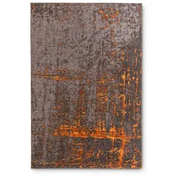 Vintage Teppich Scroom 140 x 200 cm Mischgewebe Orange Terrakotta