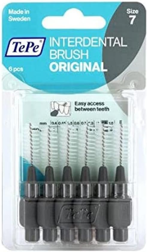 TePe Interdental Brush 1.3 Gray 6 Units