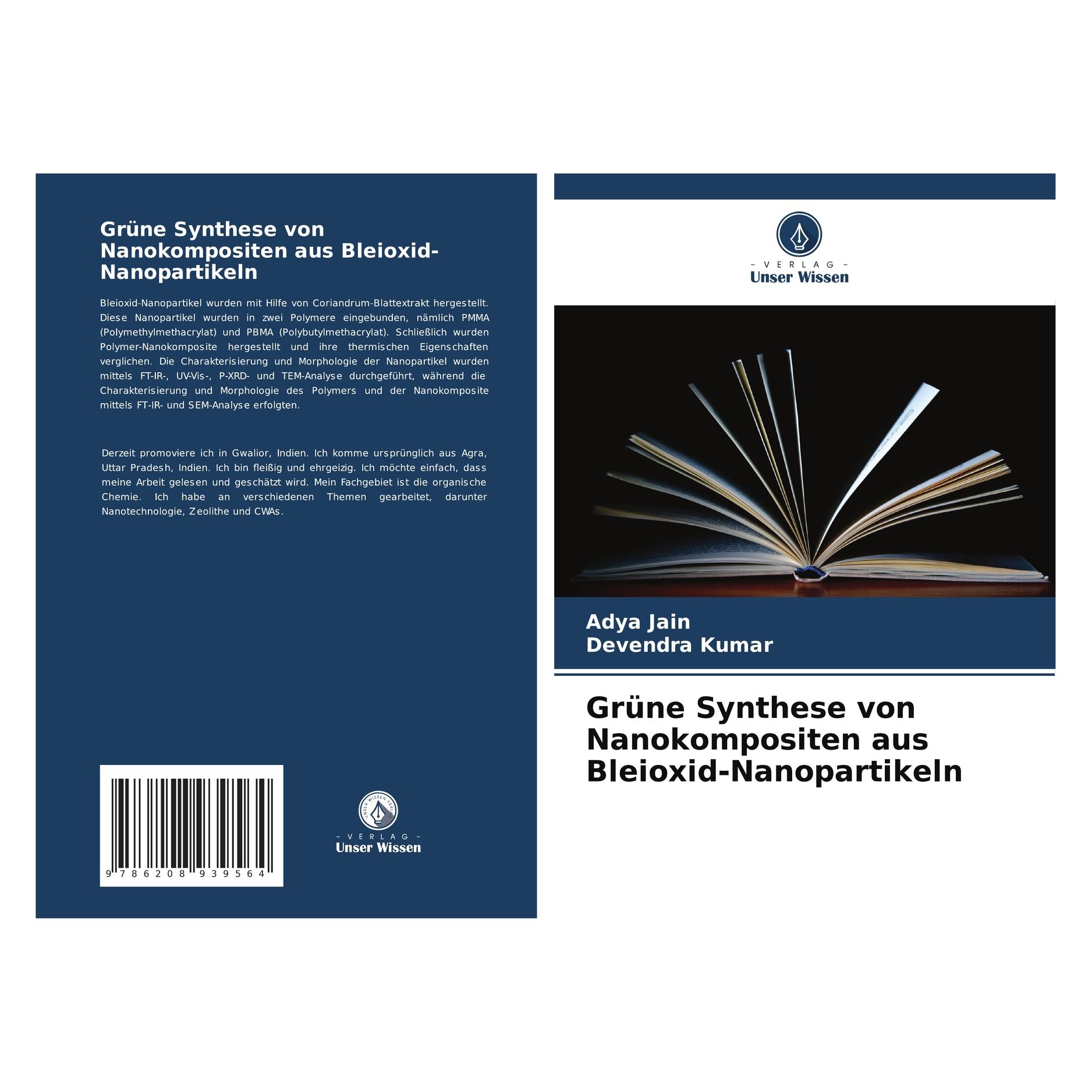 Umbreit Grüne Synthese von Nanokompositen aus Bleioxid-Nanopartikeln (Deutsch, Softcover, Adya Jain, Devendra Kumar) (63612482)