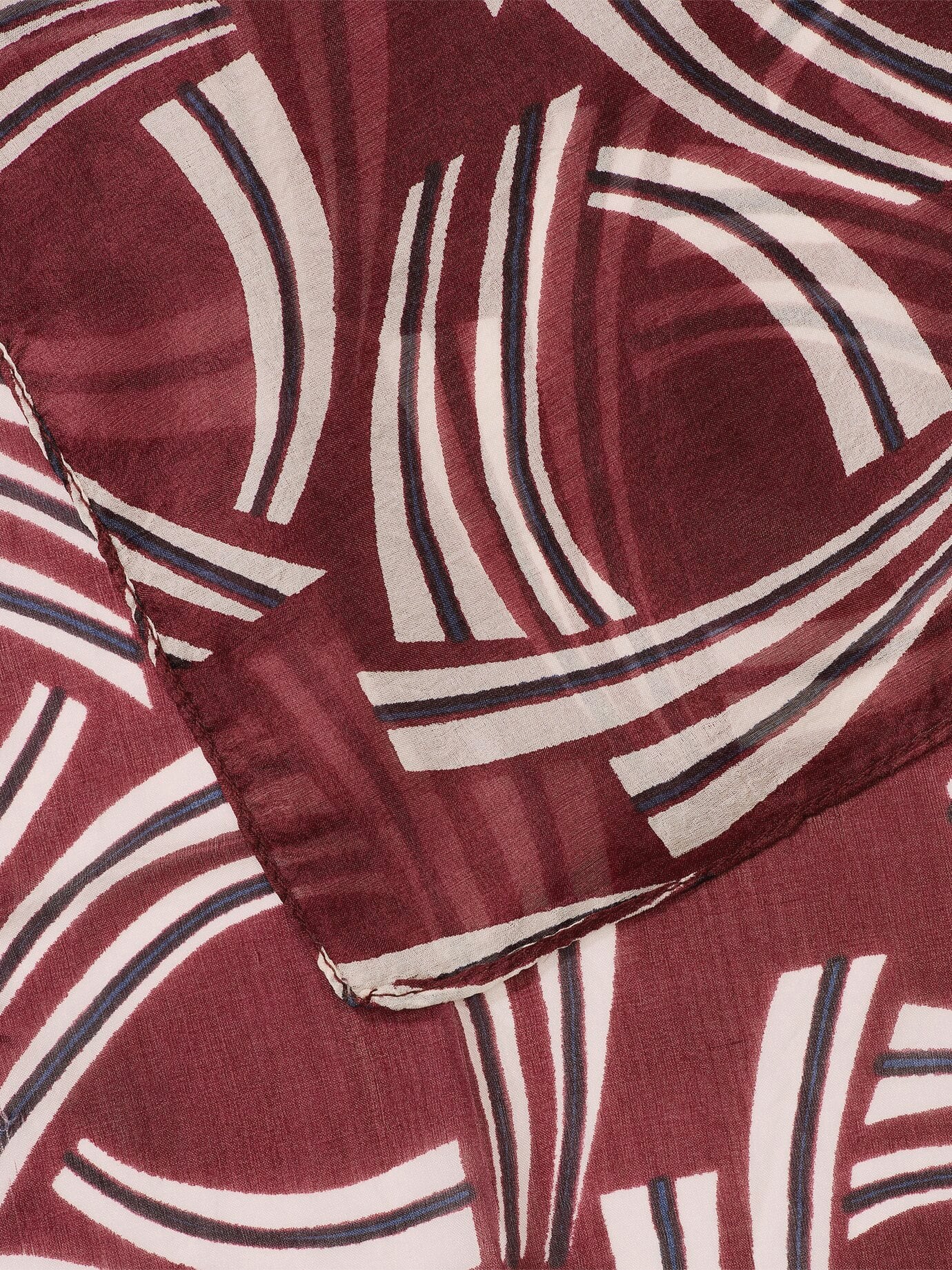 Walbusch Seidenschal, , Farbe Rot, 01, luxuriös: reine Seide sehr anschmiegsam Damen