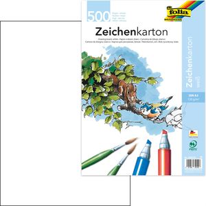 Folia Zeichenblock 8400/500, A3, 120 g/m², weiß, 500 Blatt