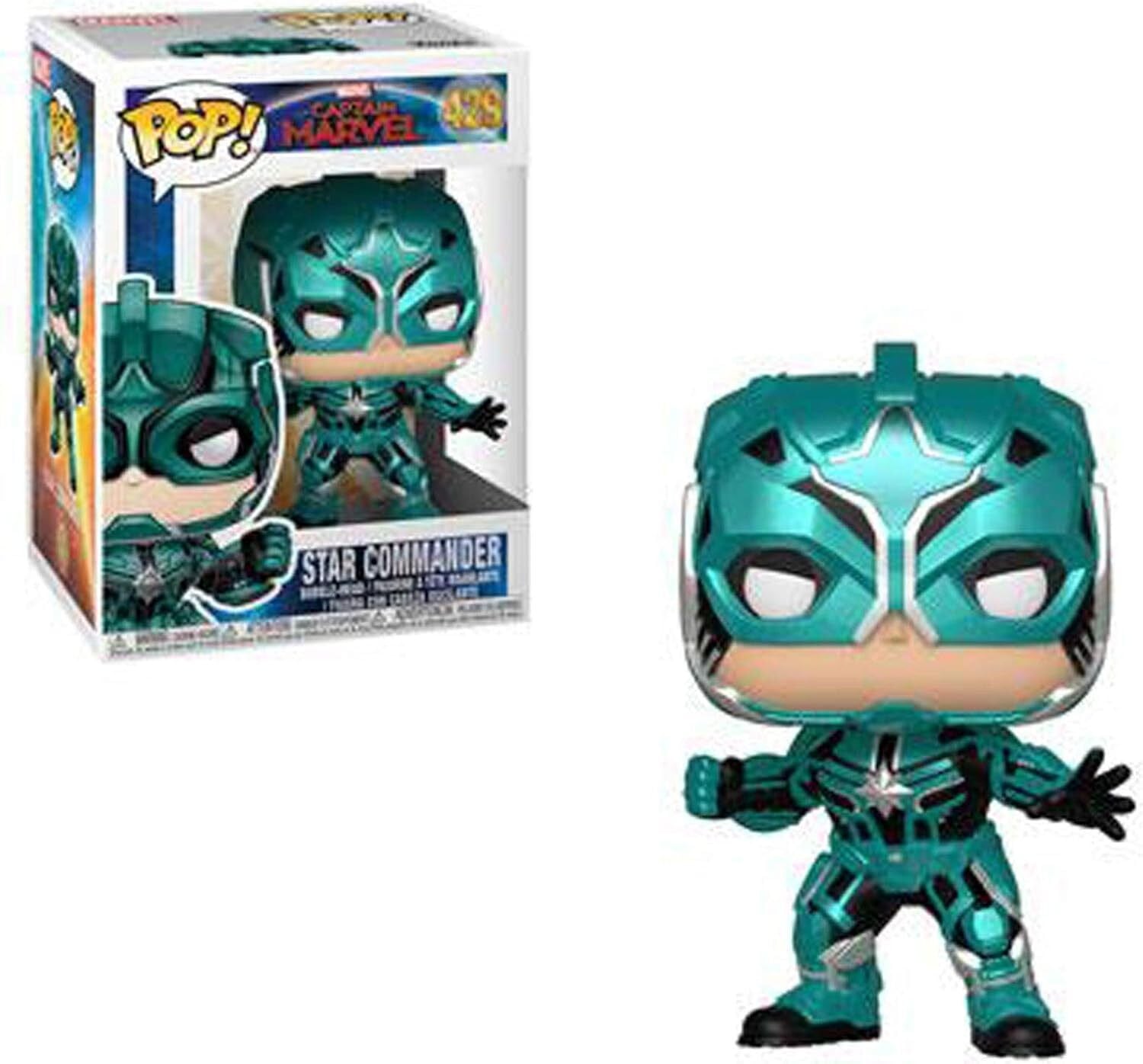 Funko Pop! Marvel Captain Marvel Yon-Rogg 429 Vinyl figuur