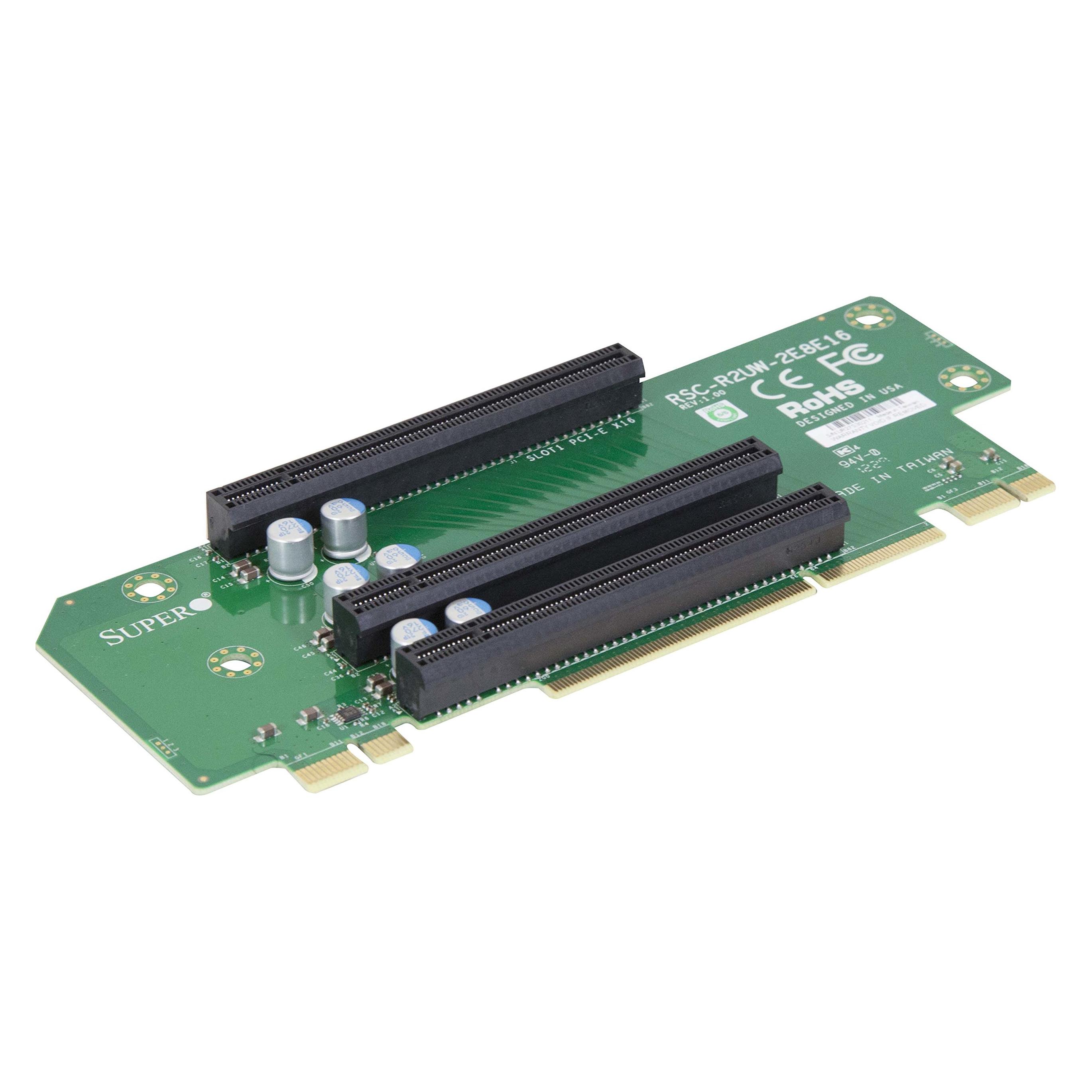 Supermicro RSC R2UW-2E8E16+ - Riser Card (RSC-R2UW-2E8E16+)