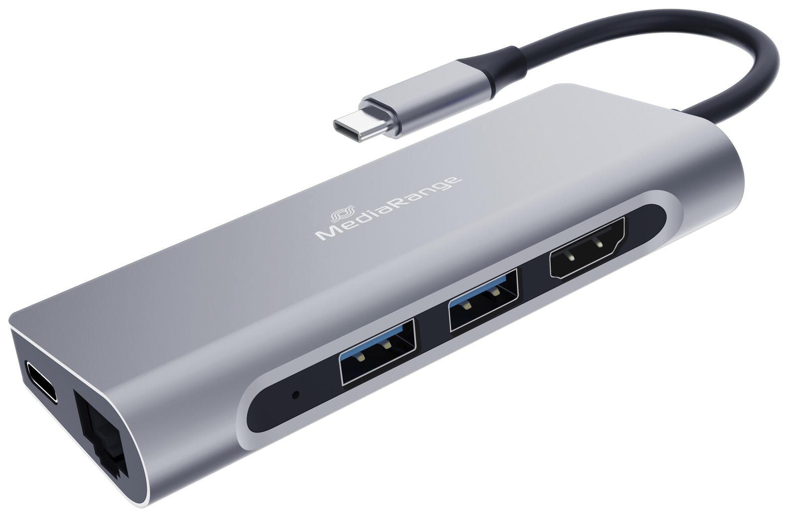 MediaRange Multiport-Adapter MediaRange Multiport 7in1 Adap MRCS510 7-in-1