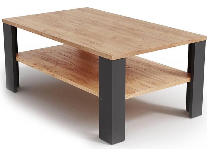 Table basse Vicco Anthracite 100x60cm\, Model 30183
