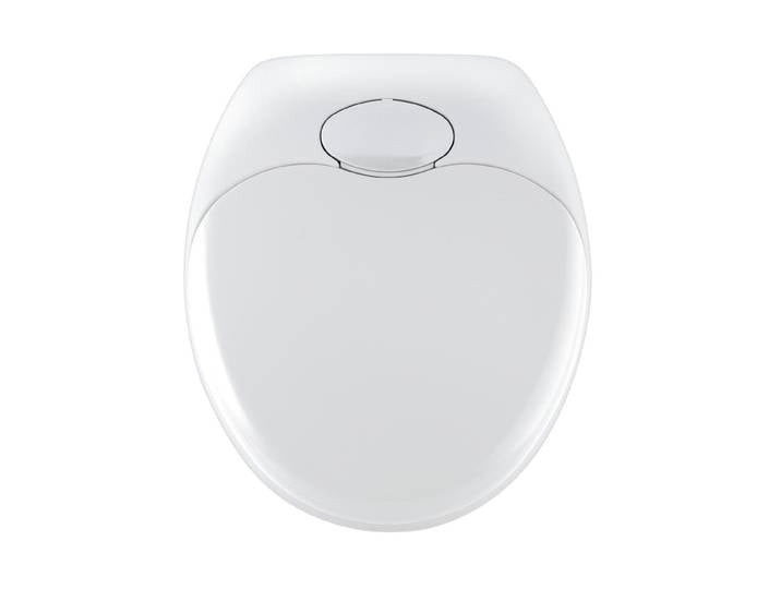 WC-Sitz WENKO Family , weiss (weiß), B:38cm L:45cm, Kunststoff, WC-Sitze, WC-Sitz