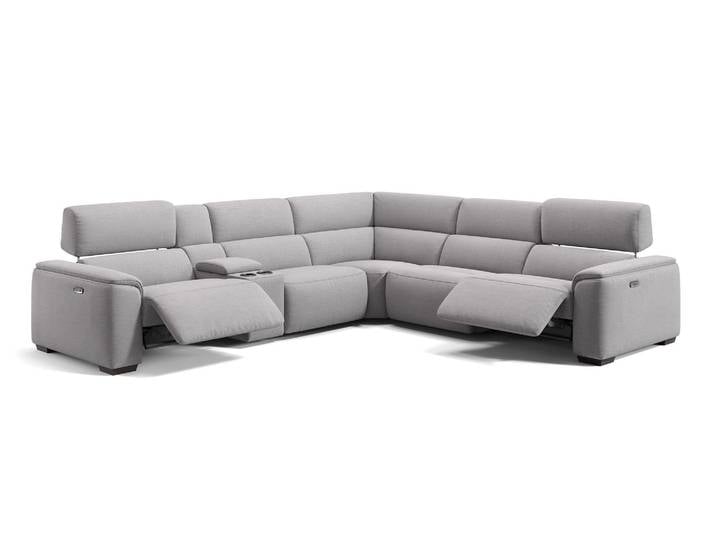 Stoff Wohnlandschaft CALVERA Sitzecke Polsterecke Megasofa Bigsofa Couchgarnitur