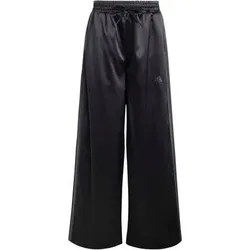 ADIDAS Kinder Hose SATINHOSE, Größe 128 in Schwarz Schwarz