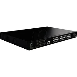 LEVELONE GEP2861 - Switch, 28-Port, Gigabit Ethernet, PoE+, SFP