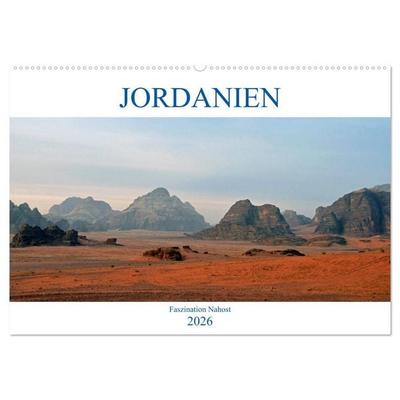 JORDANIEN, Faszination Nahost (Wandkalender 2026 DIN A2 quer), CALVENDO Monatskalender