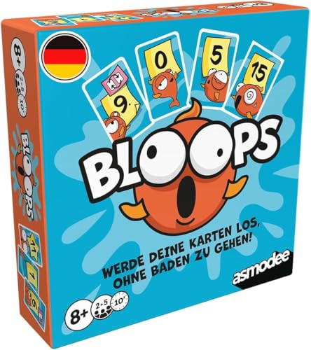 Asmodee Bloops grappig familiespel voor onderweg