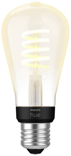 Philips Hue LED-Leuchtmittel 871951430146700 EEK: G (A - G) Hue White Ambiance Einzelpack Edison ST64 Filament 300lm E27 7 W Warmweiß bis Kaltweiß