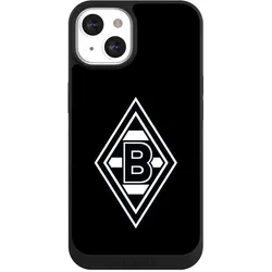 Nivocase Handyhülle für Apple iPhone 13 Hülle NIVOpure Case Schwarz Borussia Mönchengladbach Gladbach (Apple iPhone 13), Smartphone Hülle, Schwarz