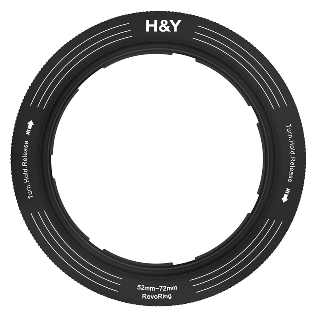 H&Y REVORING 52-72mm Filteradapter für 77mm Filter (Objektivfilter Adapter, 77 mm) (RS72)