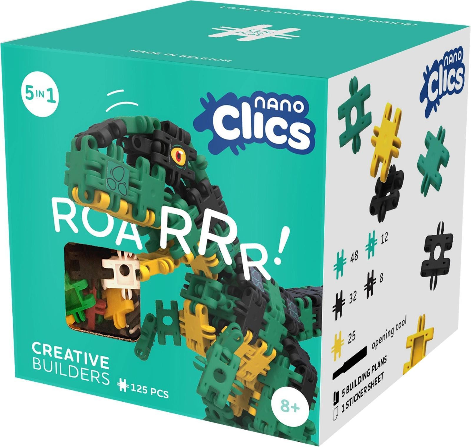 Clicformers Nano Clics voor kleine creatieve bouwers